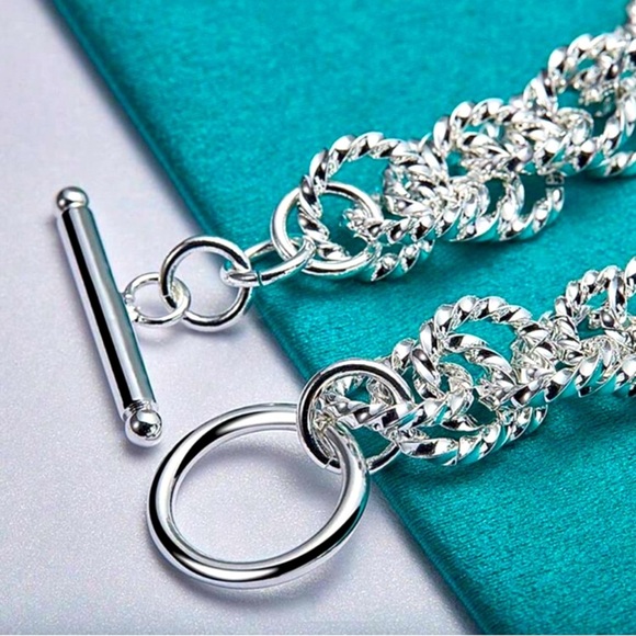 Sterling Silver 0.925 Chain Bracelet, NWOT - Picture 10 of 10